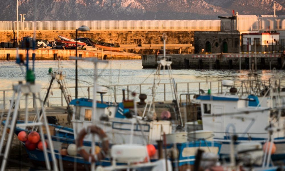 Fotografía del puerto de Tarifa