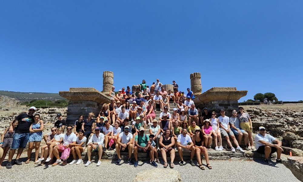 Grupo disfrutando de Baelo Claudia