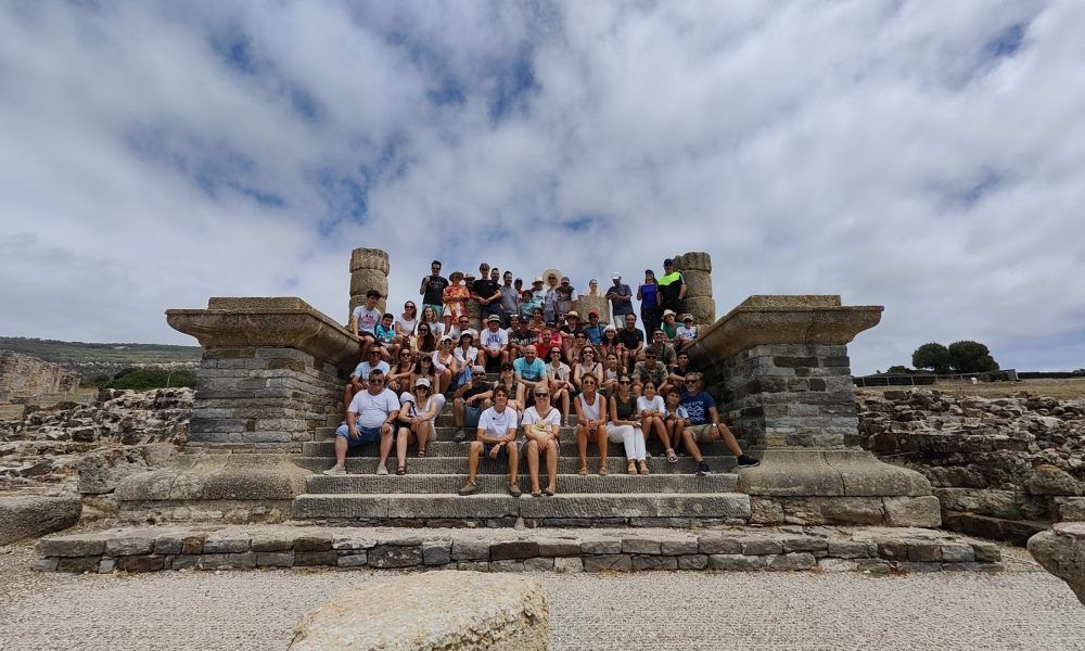 Grupo en el templo de Júpiter