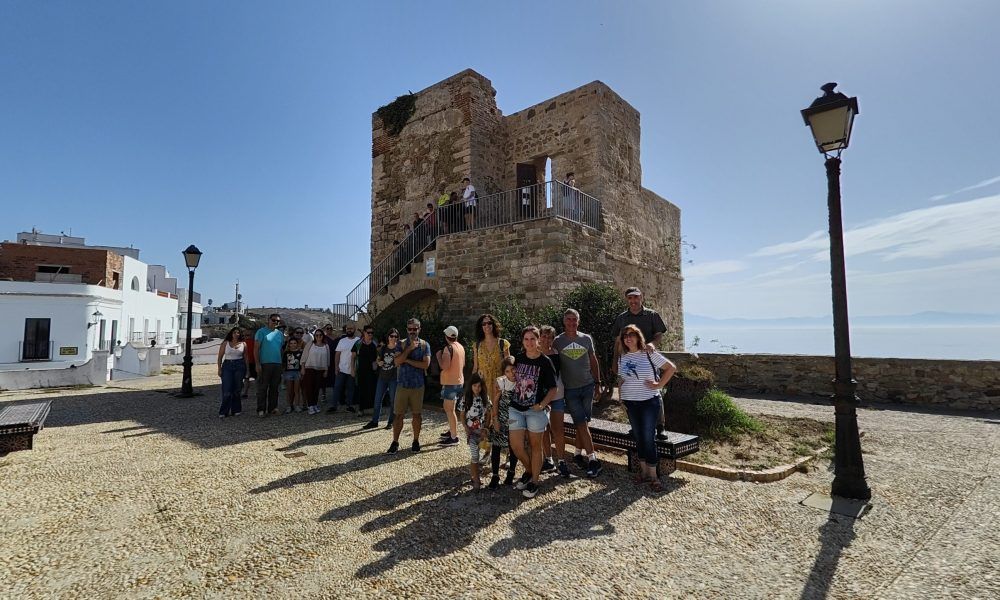 Grupo en la Plazuela del viento